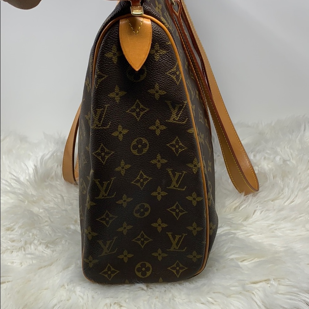 Authentic LOUIS VUITTON MONOGRAM SAC FLANE… - Picture 10 of 16